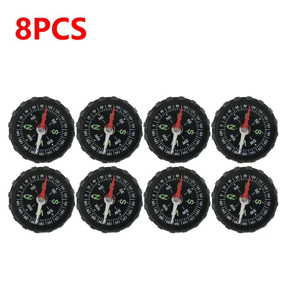 10-1PCS Mini Compass Portable Handheld Compass