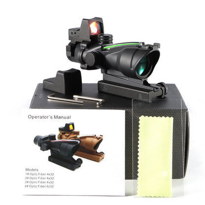 Red Dot Tactical Adjustable Scope