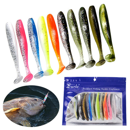 10Pcs Swim Baits for Bass Trout Freshwater Saltwater
