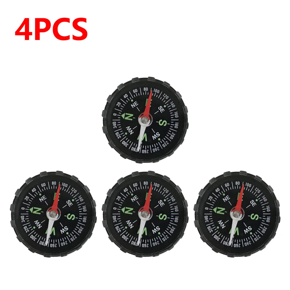 10-1PCS Mini Compass Portable Handheld Compass
