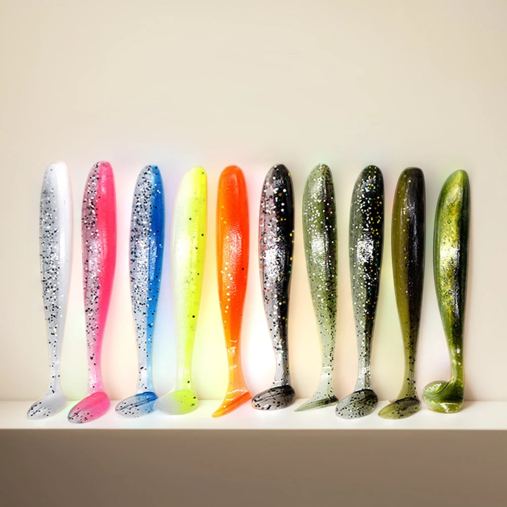 10Pcs Swim Baits for Bass Trout Freshwater Saltwater