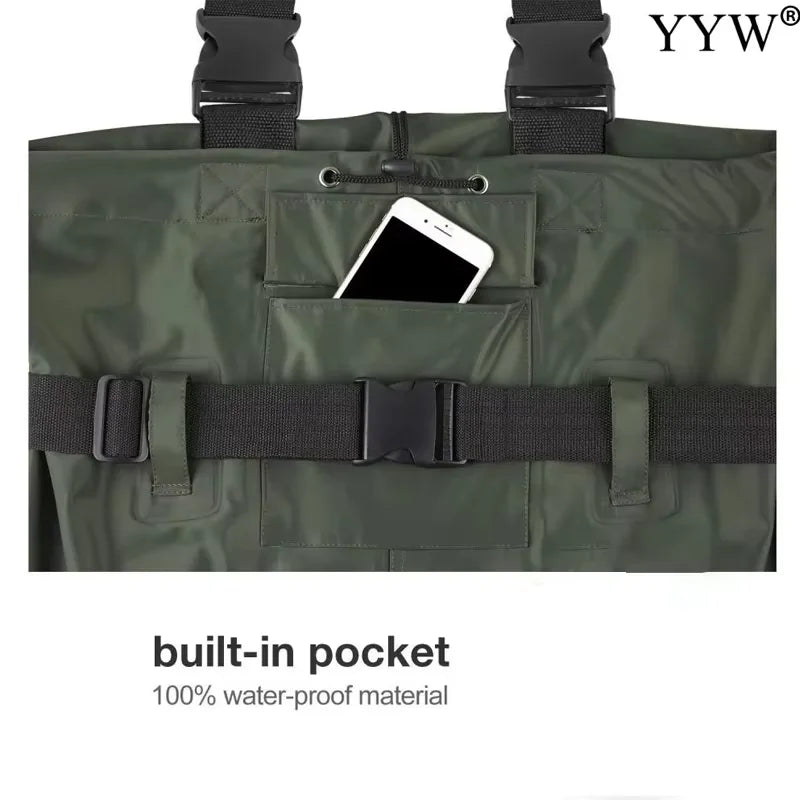 Breathable Waterproof Fishing Overalls Waders Pants