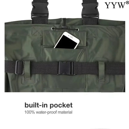 Breathable Waterproof Fishing Overalls Waders Pants