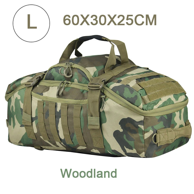 Outdoor Mountaineering Bag Molle Tactical Backpack