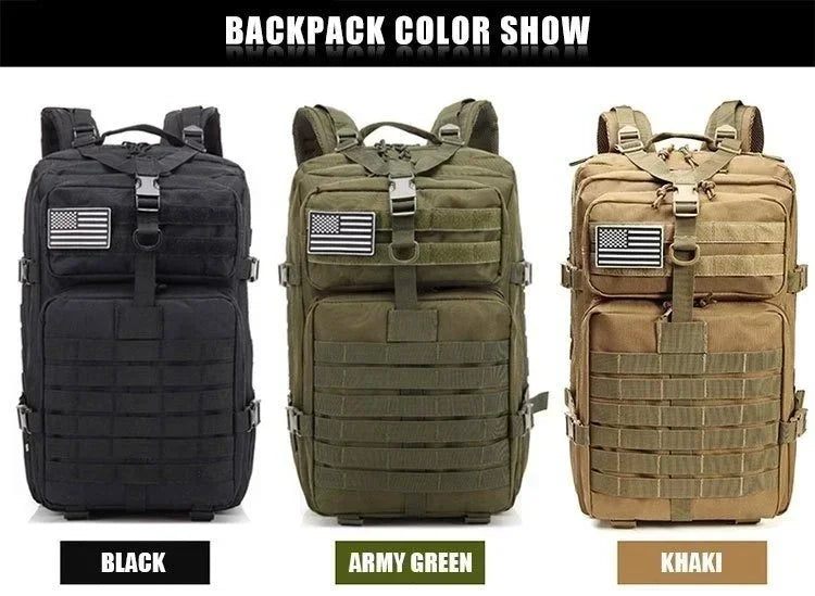 Tactical Backpacks Traveling Bags Outdoor School Pack Trekking Hunting camping equipment