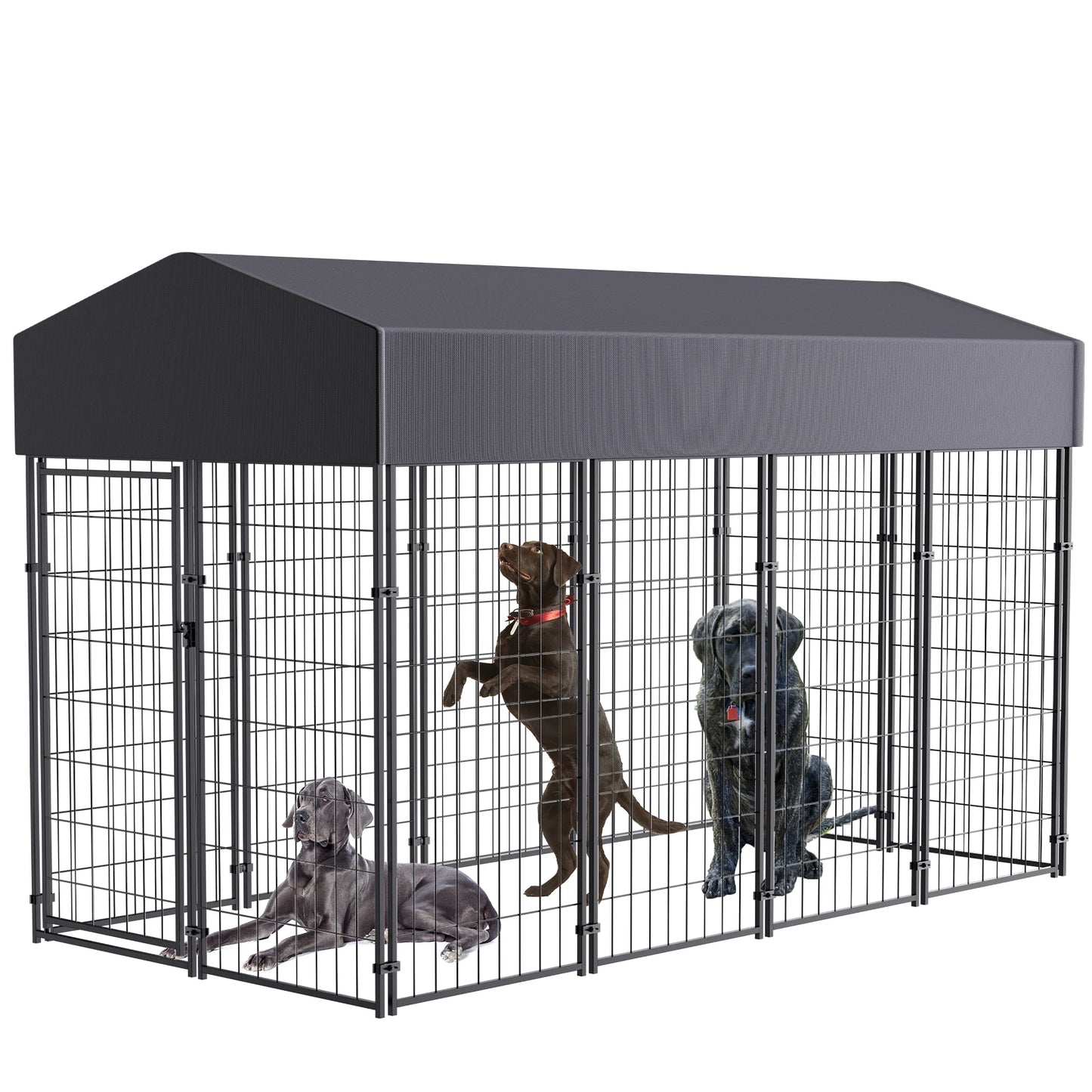 Outdoor Waterproof Covered Dog Kennel