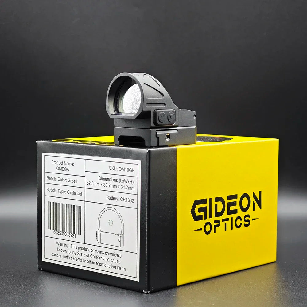 Gideon Optics Green/Red Circle Dot Sight