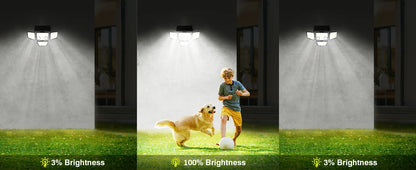 Solar Outdoor Lights - 3000LM 188 LED Motion Sensor Lights