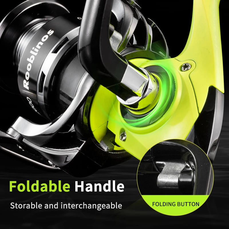 Rooblinos MX Spinning Fishing Reel