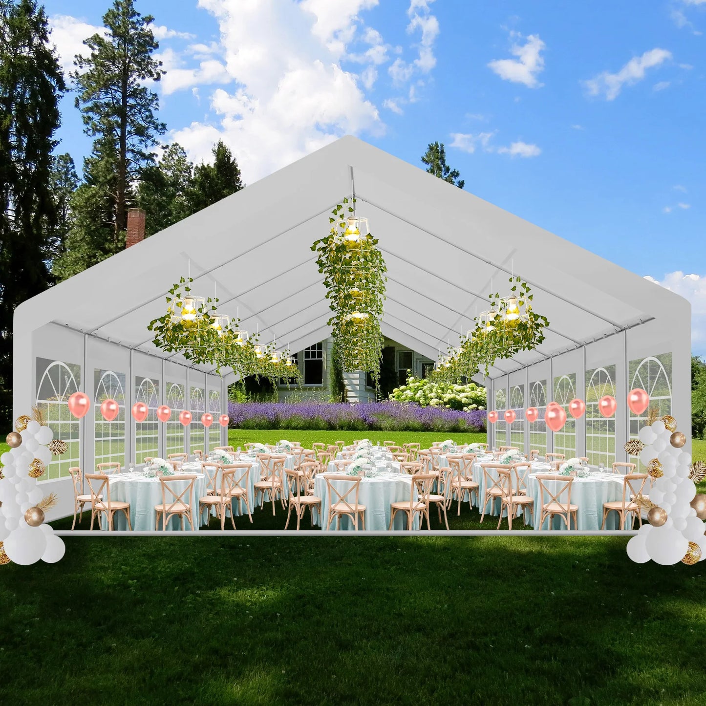 Outdoor 20x40FT Party Tent Heavy Duty, Wedding Tent