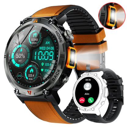 Bluetooth Call smartwatch for men Full Touch Screen With Health Monitor heart rate