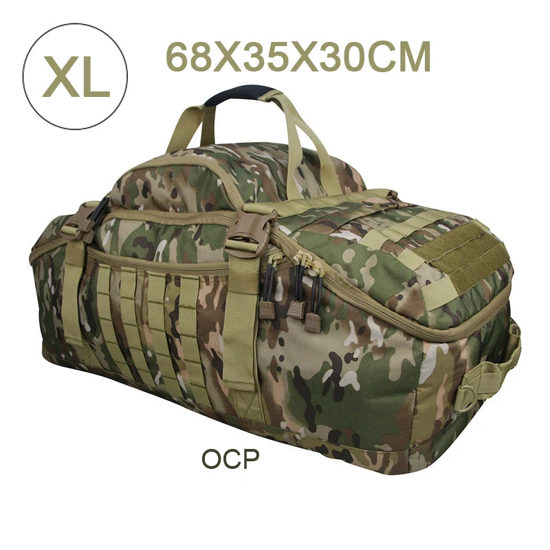 Outdoor Mountaineering Bag Molle Tactical Backpack